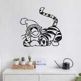 Wallity Zidna dekoracija Tigger, 66 x 70 cm, Crna | ePonuda.com
