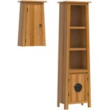  2-dijelni set kupaonskog namještaja od masivne borovine | shoptok.hr