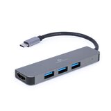 Docking station USB adapter Type-C to HDMI + USB HUB 3.2 GEMBIRD A-CM-COMBO2-01 | Eponuda.ba