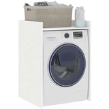 Omara za pralni stroj Bela 67,5 x 62 x 97 cm Konstruiran les, (5000162656) | Shoptok.si