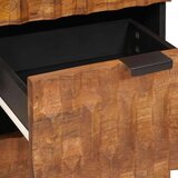  Kreveta Finš acacije smeđa 40 x 33 5 x 75 cm Čvrsto drvo manga | shoptok.hr