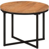  Stolić za kavu 45x45x35 cm od masivnog drva bagrema i željeza | Eponuda.ba