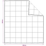  Set deka 2 kom. 240 x 220 cm Sve sezone Kapok vlakno Bež | shoptok.hr