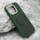  Maska carbon magsafe za iphone 16 pro/ zelena Cene