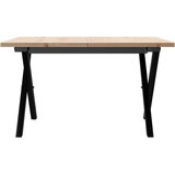  Stolić za kavu X-oblika 60x60x40 cm borovina i čelik | shoptok.hr