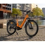 Ms Energy MOKOSHA električno kolo, SUV / trekking / cestno / mestno, 27.5" pnevmatike, 250W 70Nm ANANDA motor, 576Wh 48V 12Ah baterija, do 120km, SHIMANO Altus, TEKTRO disk zavore, LCD zaslon, oranžno - - Bonajo | Shoptok.si