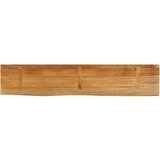 Stolna Mizna plošča z naravnim robom 160x20x3,8 cm trden mangov les, (21411571) | Shoptok.si