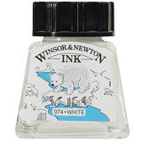 WINSOR & NEWTON Tinta za crtanje (Bijele boje, 14 ml, Boca) | shoptok.hr