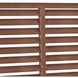  Rešetkasta ograda od WPC-a 180 x 180 cm smeđa | shoptok.hr