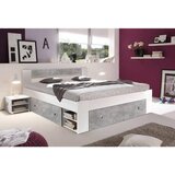 Boxxx posteljna garnitura 140 cm x 200 cm , siva, bela | Shoptok.si