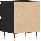  Noćni ormar 2 pcs Crni hrast 40 x 35 x 50 cm Konstruirano drvo | Eponuda.ba