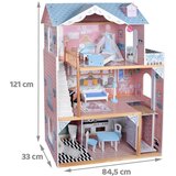  Velika LED drvena kućica za lutke | shoptok.hr