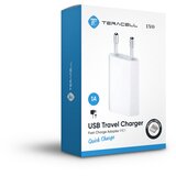 Teracell kućni punjač Evo IPD1 1A sa iPhone lightning kablom beli | Eponuda.com