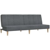  Kavč dvosed z ležiščem svetlo sivo blago | Shoptok.si