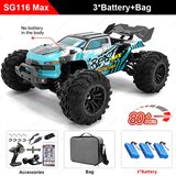 Teeggi RC terensko vozilo, hitrost 80 KM/H, 4WD brezkrtačni motor, SG116 MAX 3B CB, (5000219909) | Shoptok.si
