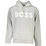 Boss HUGO MEN&#39;S GRAY ZIPLESS SWEATSHIRT | Shoptok.si