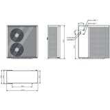 Cooper&amp;Hunter Cooper&Hunter CH-HP22UIMPZM 22kW monoblok toplotna črpalka EcoPower (R290) - Cooper & Hunter | Shoptok.si
