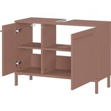 Germania Smeđi ormarić za ispod umivaonika u mat dekoru 80x59 cm Laurino – | shoptok.hr