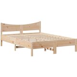 vidaXL Posteljni okvir s predali 120x200 cm trdna borovina | Shoptok.si