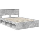  Konstrukcija postelje Beton 140 x 200 cm Masivno borovo les, (5000103486) | Shoptok.si