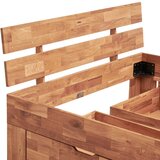 Livetastic postelja s predalom 140 cm x 200 cm , barve hrasta | Shoptok.si