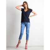 BASIC Feel Good T-shirt-RV-TS-4839.10P-navy blue | Shoptok.si