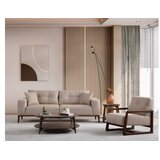 Atelier Del Sofa Trosjed na razvlačenje Sinor 92x75x225 cm, Bež | Eponuda.ba