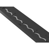 InFire - Ugrađeni bio kamin 7,5 x 100 cm, 6 kW, crni | Eponuda.com