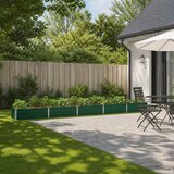  Povišeni vrtni krevet Zelena 400 x 40 x 24 cm | shoptok.hr
