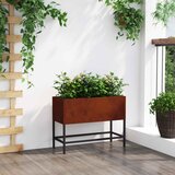  Povišeni Vrtni Planter Rđa 60 x 26 x 45 cm | shoptok.hr