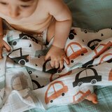Baby Textil tetra pelena za bebe od muslina Autići, 2/1 | ePonuda.com