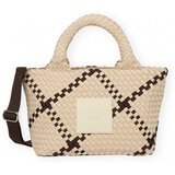Verb To Do Ročne torbice Amelia Chill Vibes Bag - Beige/Dark Brown Bež Cene