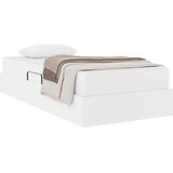  Krevet s madracem i skladištem s madracem 2 pcs Bijelo Koža - Bijelo 100 x 200 cm | shoptok.hr