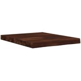  Pravokutni stolni vrh 90 x 50 x 3,5 cm Četvrtasti Tamno smeđa Slike