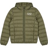 Ea7 Emporio Armani TRAIN CORE ID BOY DOWN LIGHT HOODED JACKE Kaki Cijene