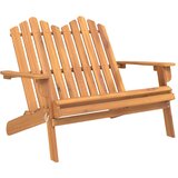  3-dijelna vrtna garnitura Adirondack masivno bagremovo drvo | shoptok.hr