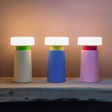 Remember Bijela/zelena LED stolna lampa s mogućnosti zatamnjivanja (visina 17,5 cm) Victoria – | shoptok.hr