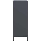 vidaXL Visoka komoda antracit 68x39x103,5 cm od čelika | shoptok.hr