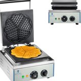 Royal Catering pekač za vaflje s teflonsko prevleko za okrogle vaflje, rozeta srčka, premer 21 cm, (21098224) Cene