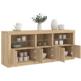  Komoda z LED lučkami sonoma hrast 162x37x67 cm | Shoptok.si