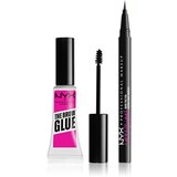 NYX Professional Makeup Eyebrow set set za obrve 2 kom u
