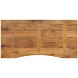  Ploča za radni stol zaobljena 110x60x2,5 cm od drva manga | shoptok.hr