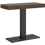 Ityhome 90 x 77 konzolna miza rjava, (20847600) | Shoptok.si