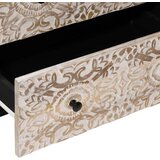  Sideboard za Pohranu Bijelo 60 x 33,5 x 75 cm Čvrsto drvo manga | Eponuda.ba