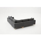 Atelier Del Sofa ugaona garnitura berlin anthracite gold | ePonuda.com
