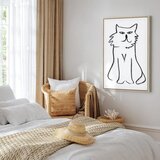  Slika - I\'m Looking at You! (1 Part) Vertical 60x90 U prirodnom drvenom okviru | shoptok.hr