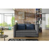 ELTAP Modra/siva raztegljiva sedežna garnitura iz šenilje 132 cm Neva – | Shoptok.si