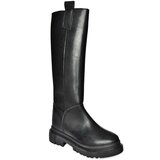 Fox Shoes Women's Black Skin Thick Soled Boots | Shoptok.si