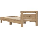  Krevetna konstrukcija Umjetnički hrast 75 x 190 cm | shoptok.hr