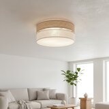  plafonsko svetlo sirja double boho 2xE14/15W/230V prečnik 35 cm bež/krem | Eponuda.com